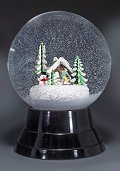 Ski Cabin - Large<br>Vienna Snow Globe - 120mm